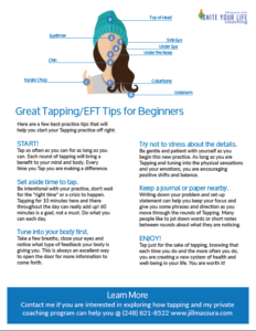 Jill's EFT Tapping tips