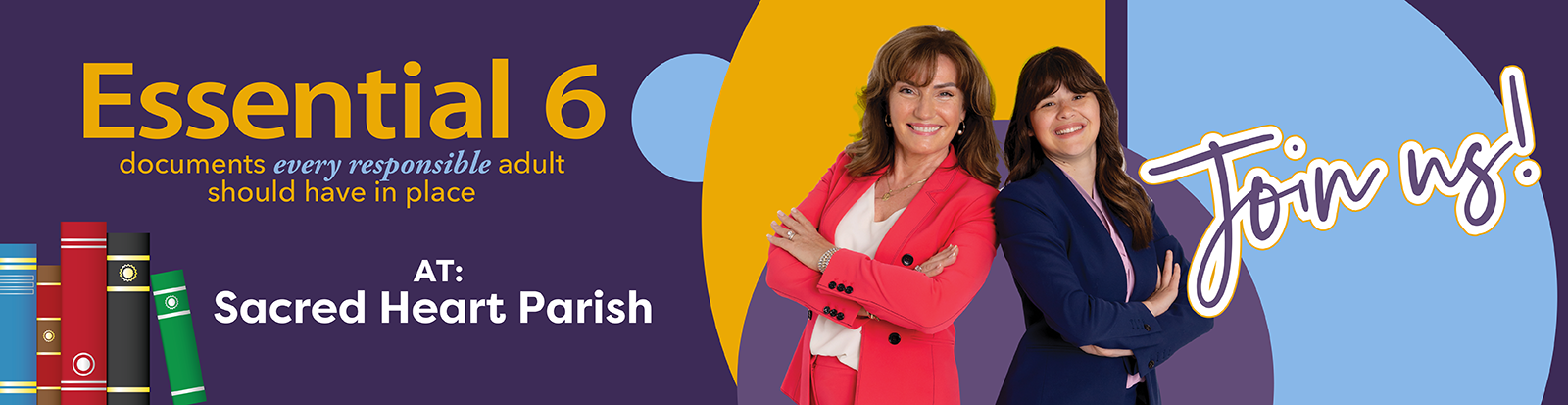 Join us for the Essential 6 event at Sacred Heart Parish