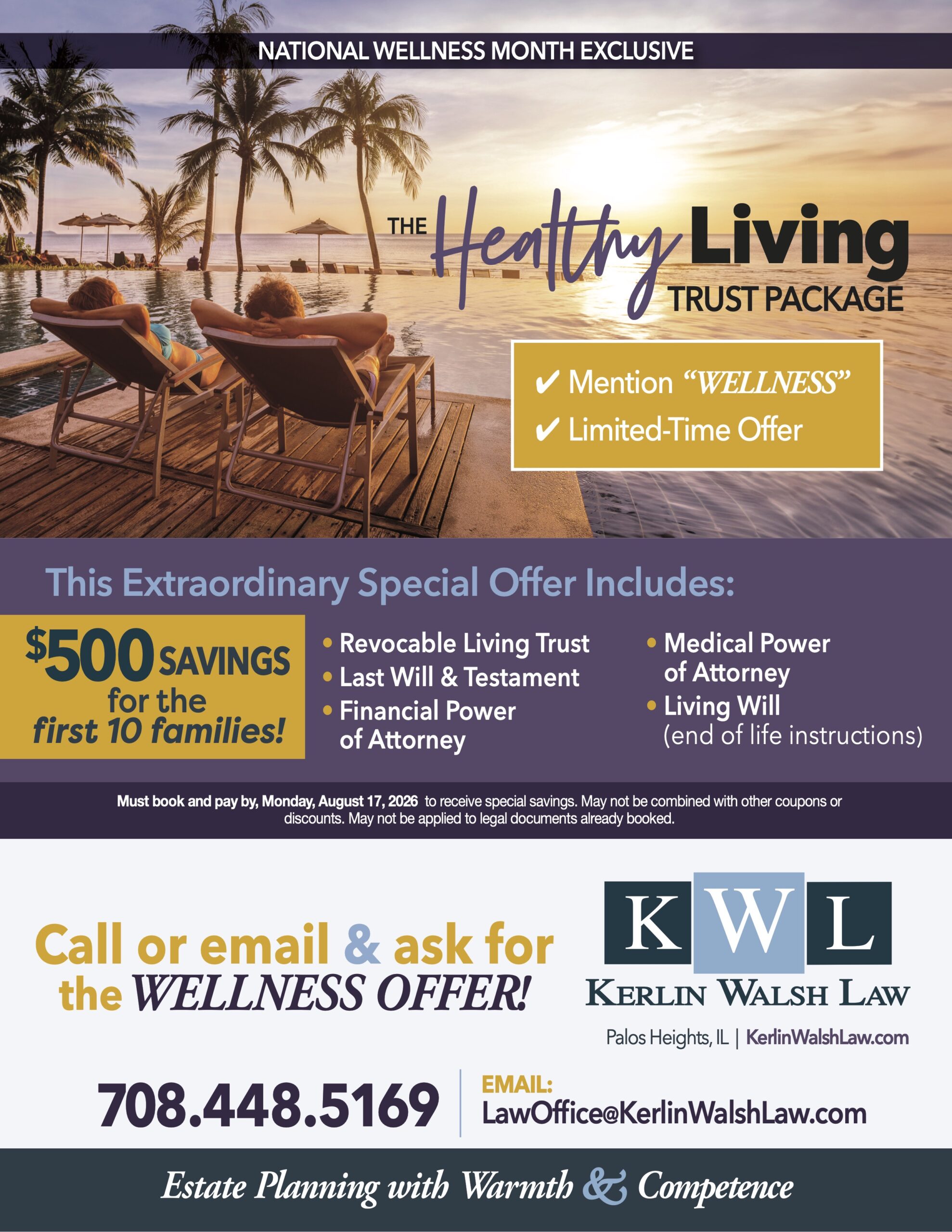 National Wellness Month Exclusive 0 The Healthy Living Trust Package