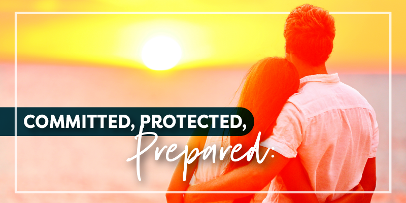 Committed, Protected Prepared – Unmarried Partners Enjoying A Sunsrise Together