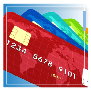 Credit cards with rewards and loyalty associated with them