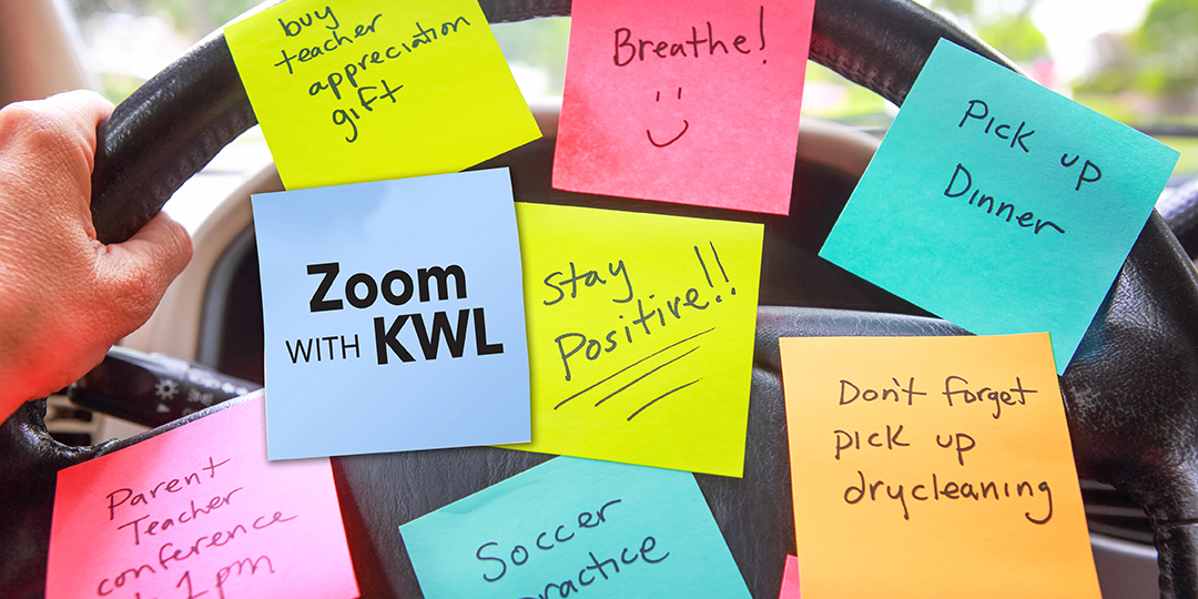 Bunch of sticky notes marking what all needs to be done with the understanding of the convenience of estate planning via zoom