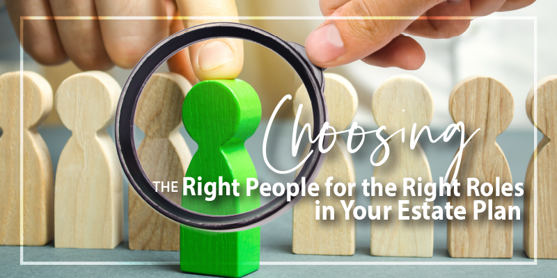 Image showing selection of a particular person to highlight choosing the right person
